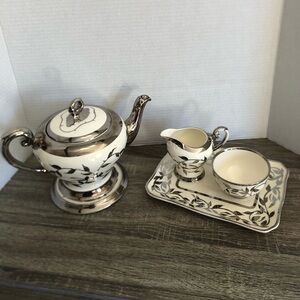 Vtg Myott Son and Co Tea Set